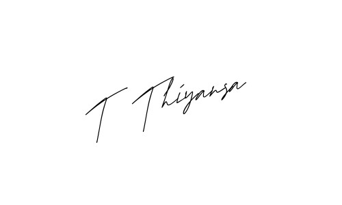 T Thiyansa name signature
